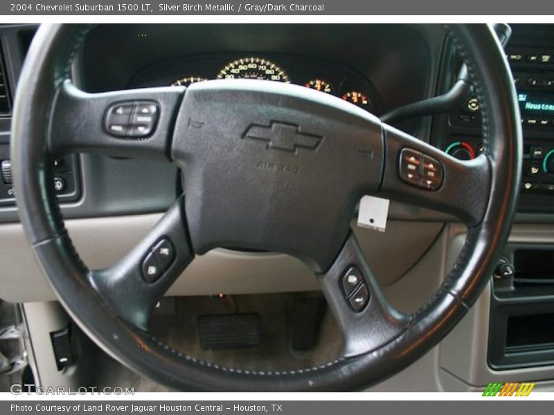 Silver Birch Metallic / Gray/Dark Charcoal 2004 Chevrolet Suburban 1500 LT