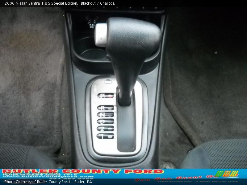 Blackout / Charcoal 2006 Nissan Sentra 1.8 S Special Edition
