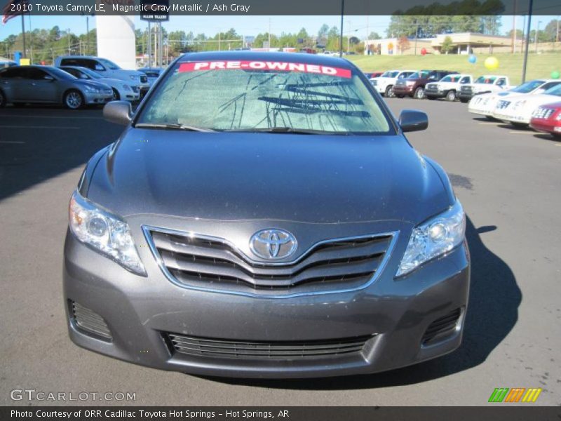 Magnetic Gray Metallic / Ash Gray 2010 Toyota Camry LE