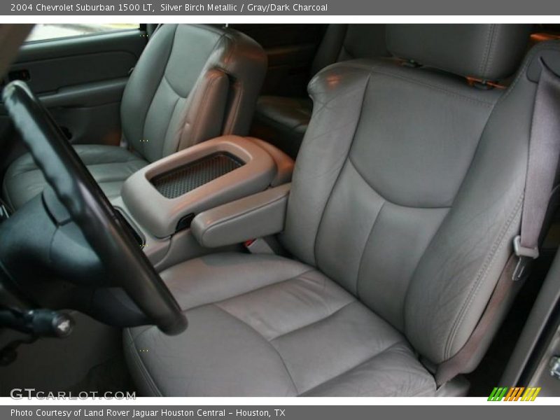 Silver Birch Metallic / Gray/Dark Charcoal 2004 Chevrolet Suburban 1500 LT