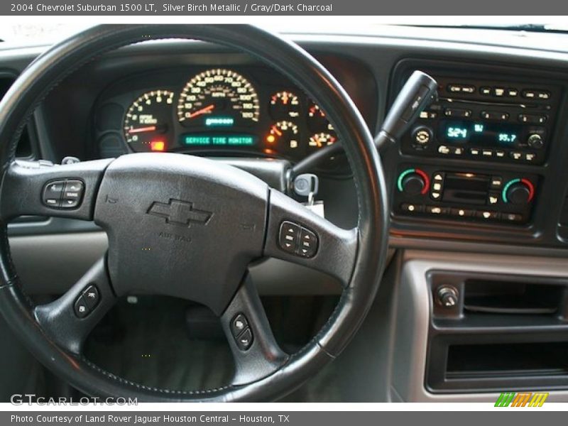 Silver Birch Metallic / Gray/Dark Charcoal 2004 Chevrolet Suburban 1500 LT