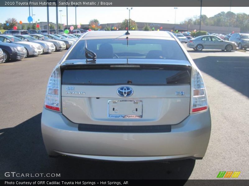 Sandy Beach Metallic / Bisque 2010 Toyota Prius Hybrid III