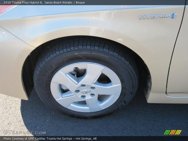 Sandy Beach Metallic / Bisque 2010 Toyota Prius Hybrid III