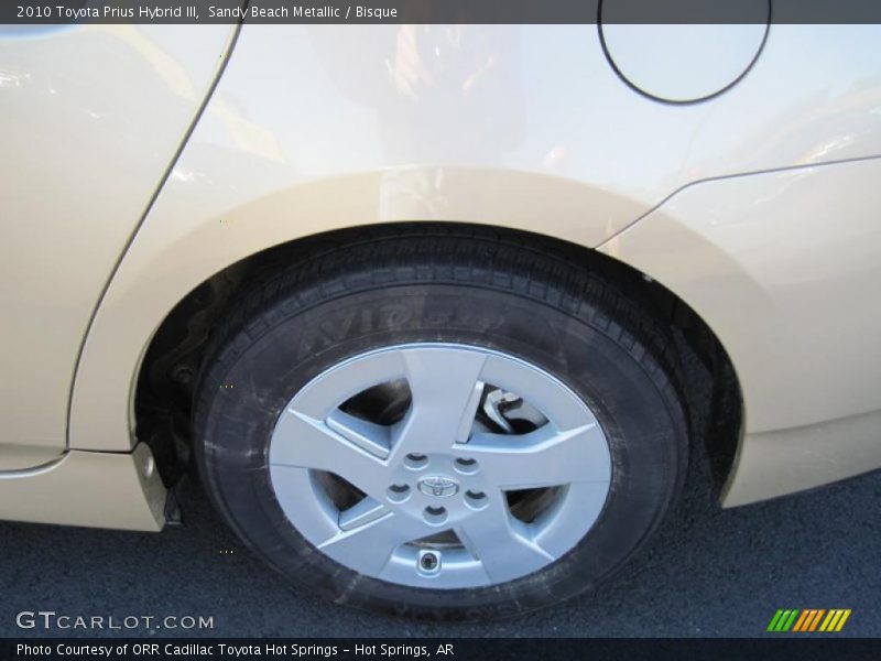 Sandy Beach Metallic / Bisque 2010 Toyota Prius Hybrid III