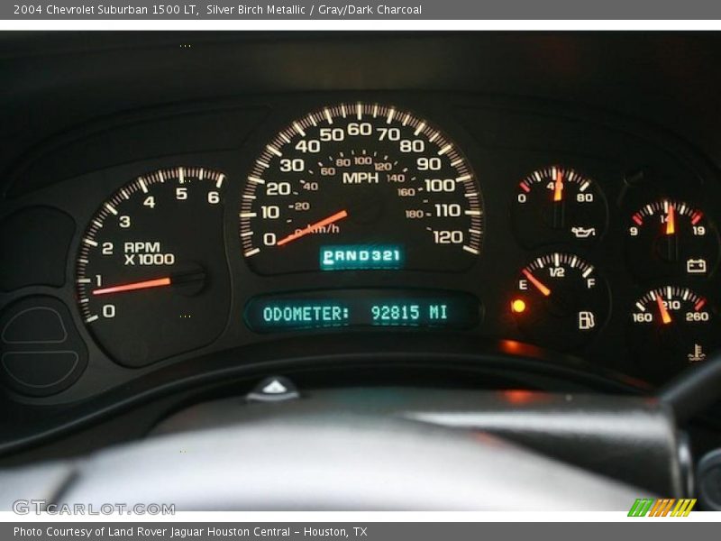  2004 Suburban 1500 LT 1500 LT Gauges