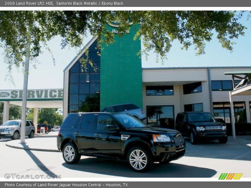 Santorini Black Metallic / Ebony Black 2009 Land Rover LR2 HSE
