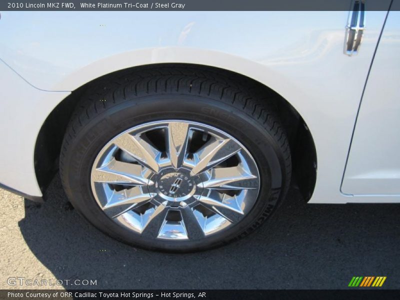 White Platinum Tri-Coat / Steel Gray 2010 Lincoln MKZ FWD