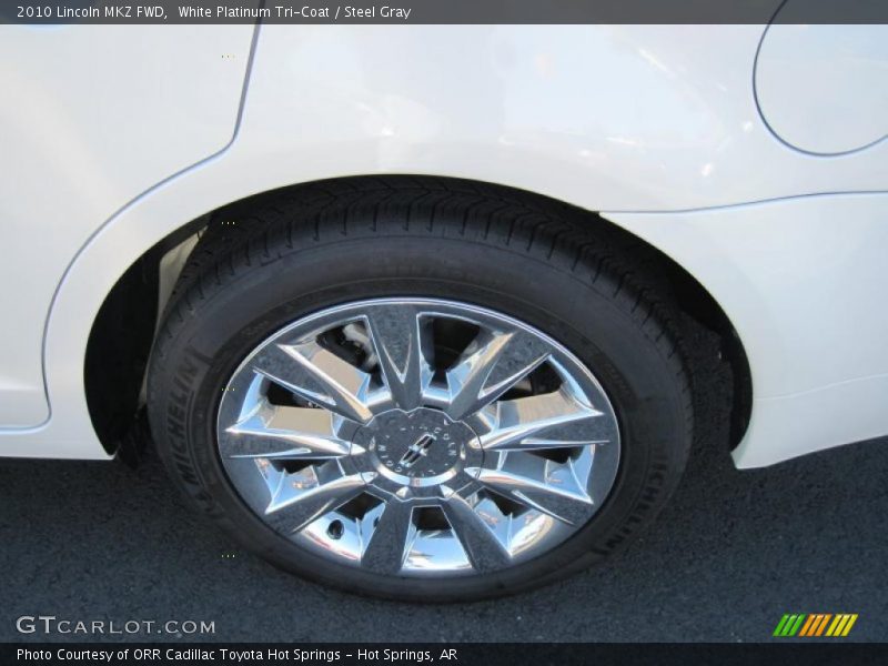 White Platinum Tri-Coat / Steel Gray 2010 Lincoln MKZ FWD