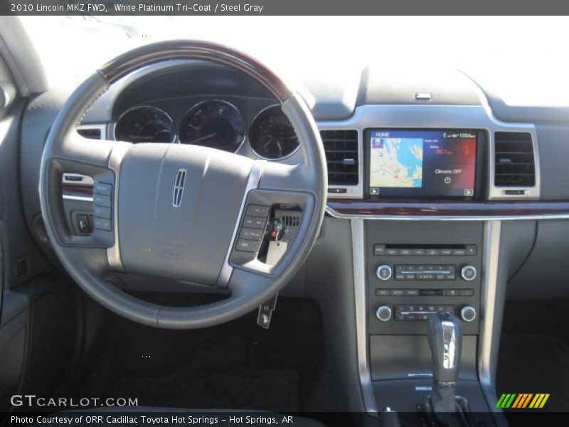 White Platinum Tri-Coat / Steel Gray 2010 Lincoln MKZ FWD