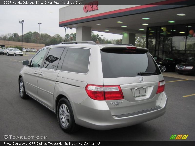 Silver Pearl Metallic / Gray 2007 Honda Odyssey EX-L