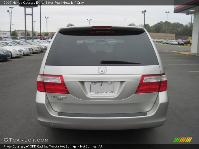 Silver Pearl Metallic / Gray 2007 Honda Odyssey EX-L