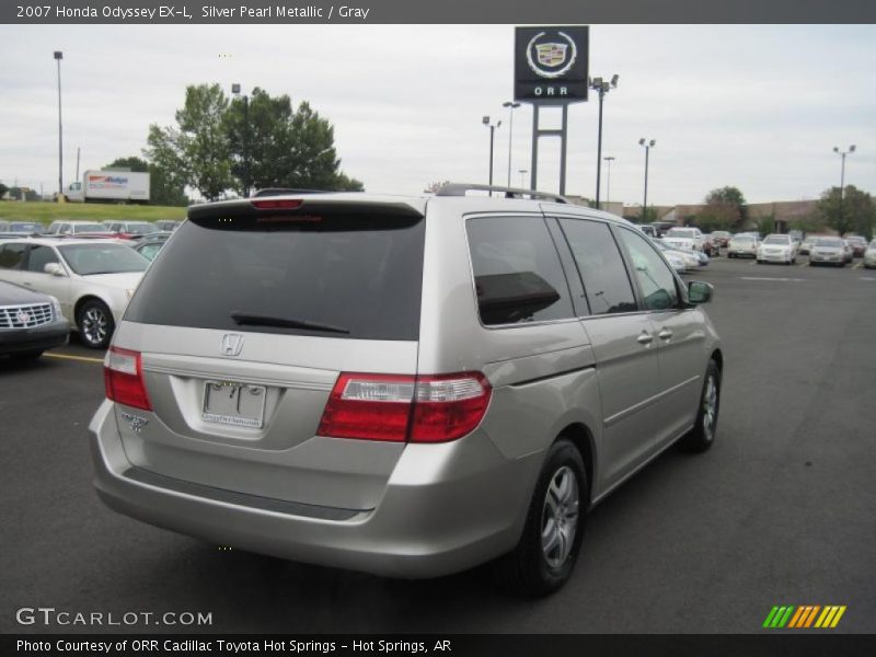 Silver Pearl Metallic / Gray 2007 Honda Odyssey EX-L
