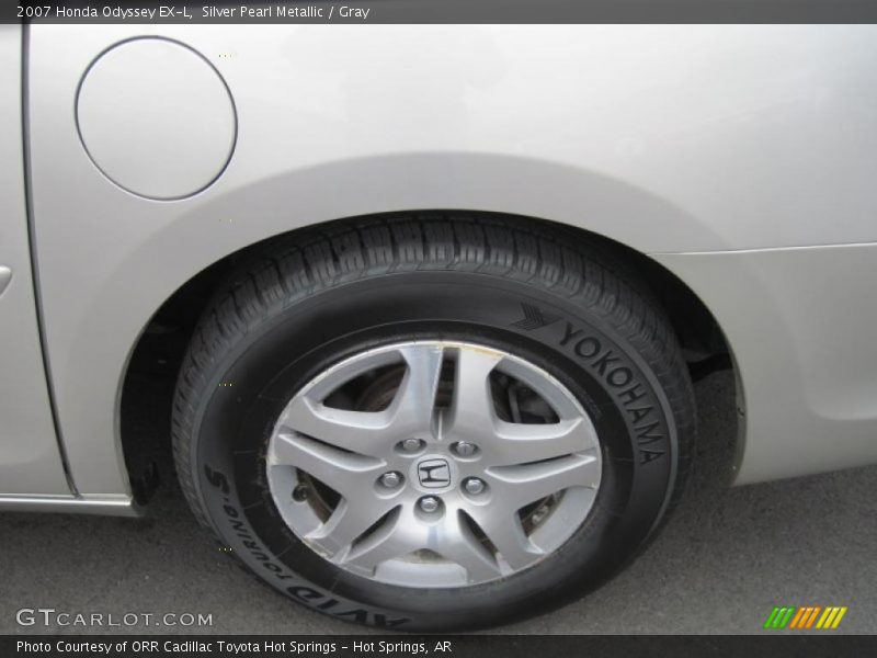 Silver Pearl Metallic / Gray 2007 Honda Odyssey EX-L