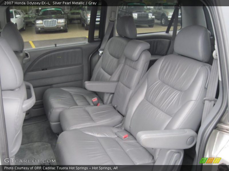 Silver Pearl Metallic / Gray 2007 Honda Odyssey EX-L