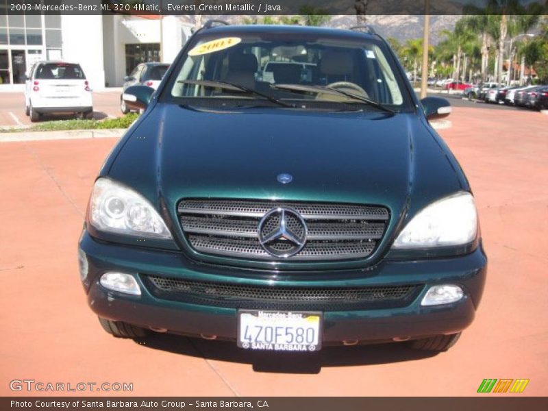  2003 ML 320 4Matic Everest Green Metallic