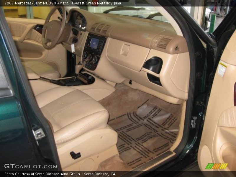  2003 ML 320 4Matic Java Interior