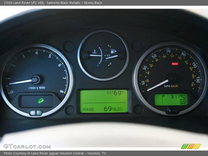  2009 LR2 HSE HSE Gauges