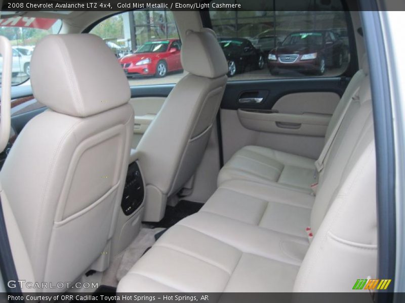 Gold Mist Metallic / Ebony/Light Cashmere 2008 Chevrolet Avalanche LTZ 4x4