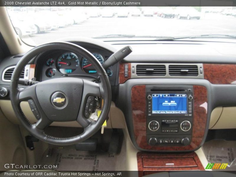 Gold Mist Metallic / Ebony/Light Cashmere 2008 Chevrolet Avalanche LTZ 4x4