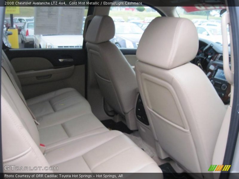 Gold Mist Metallic / Ebony/Light Cashmere 2008 Chevrolet Avalanche LTZ 4x4