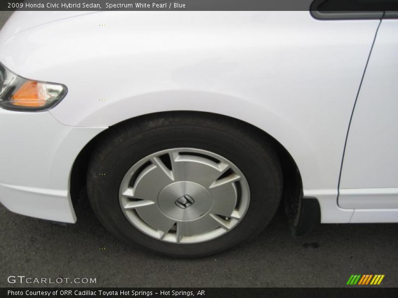 Spectrum White Pearl / Blue 2009 Honda Civic Hybrid Sedan