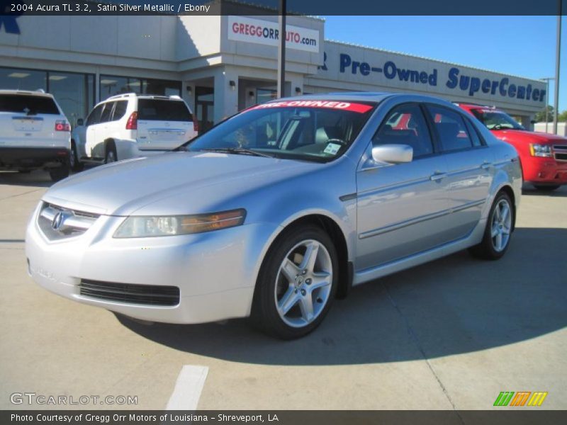 Satin Silver Metallic / Ebony 2004 Acura TL 3.2