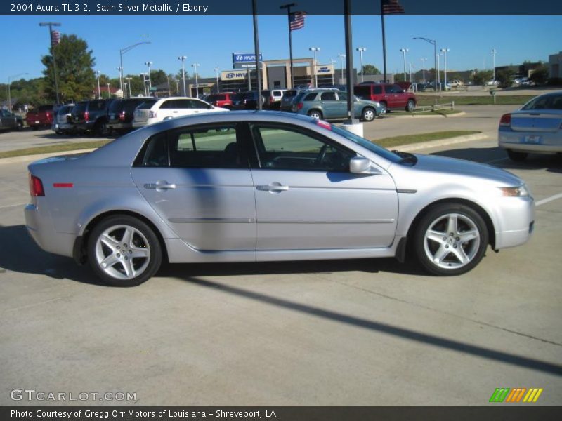 Satin Silver Metallic / Ebony 2004 Acura TL 3.2