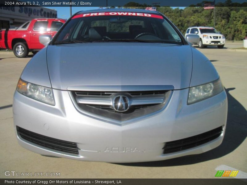 Satin Silver Metallic / Ebony 2004 Acura TL 3.2