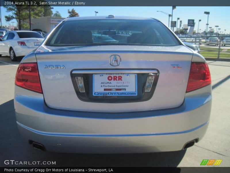 Satin Silver Metallic / Ebony 2004 Acura TL 3.2
