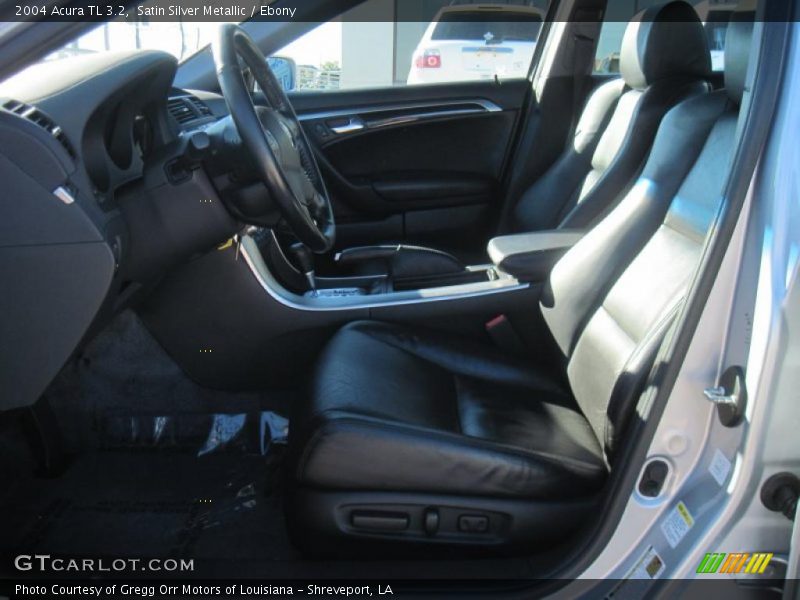 Satin Silver Metallic / Ebony 2004 Acura TL 3.2