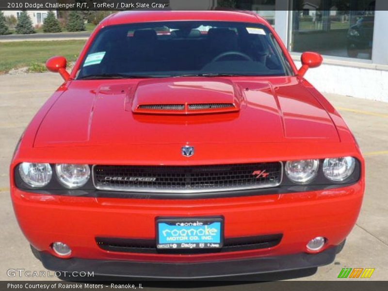 TorRed / Dark Slate Gray 2010 Dodge Challenger R/T