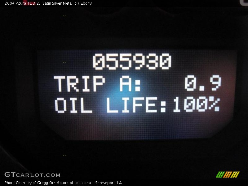 Satin Silver Metallic / Ebony 2004 Acura TL 3.2