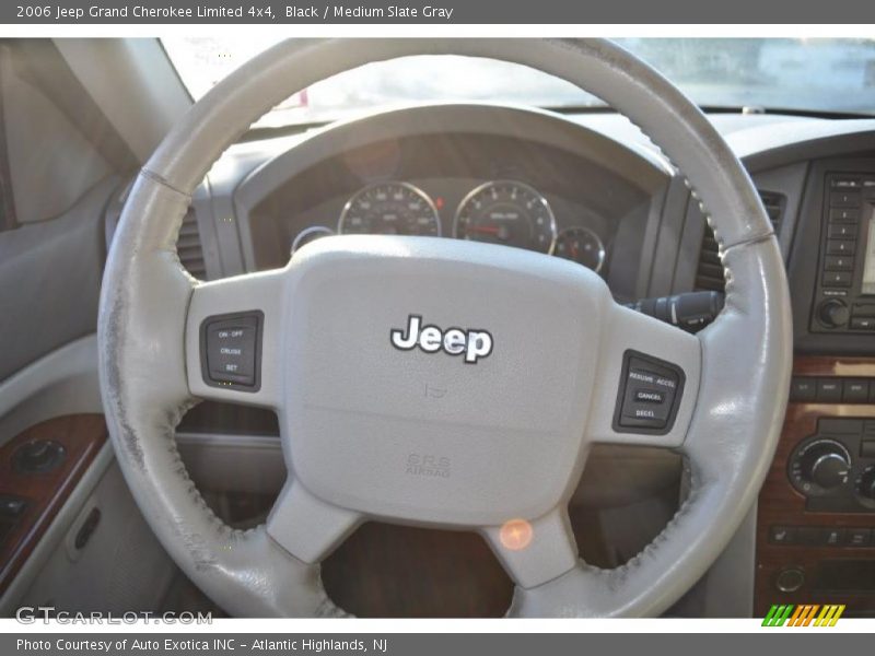 Black / Medium Slate Gray 2006 Jeep Grand Cherokee Limited 4x4