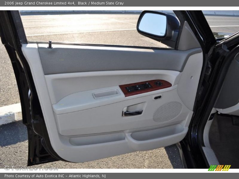 Black / Medium Slate Gray 2006 Jeep Grand Cherokee Limited 4x4