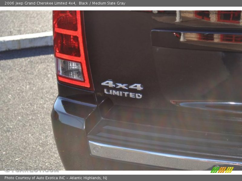 Black / Medium Slate Gray 2006 Jeep Grand Cherokee Limited 4x4