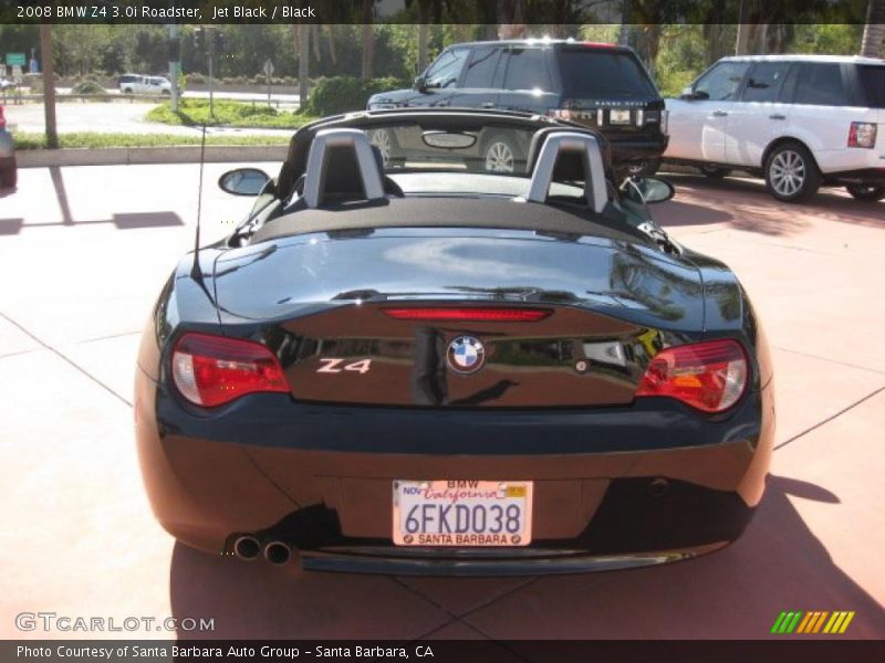  2008 Z4 3.0i Roadster Jet Black