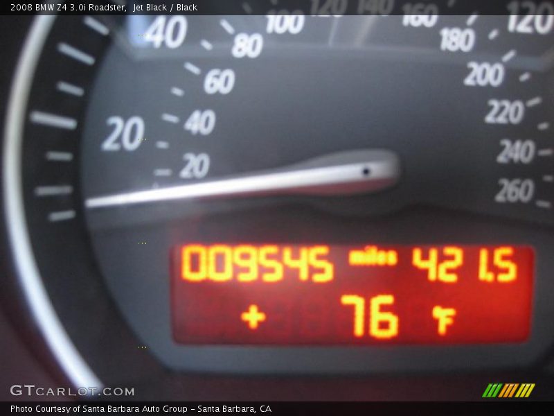 Jet Black / Black 2008 BMW Z4 3.0i Roadster