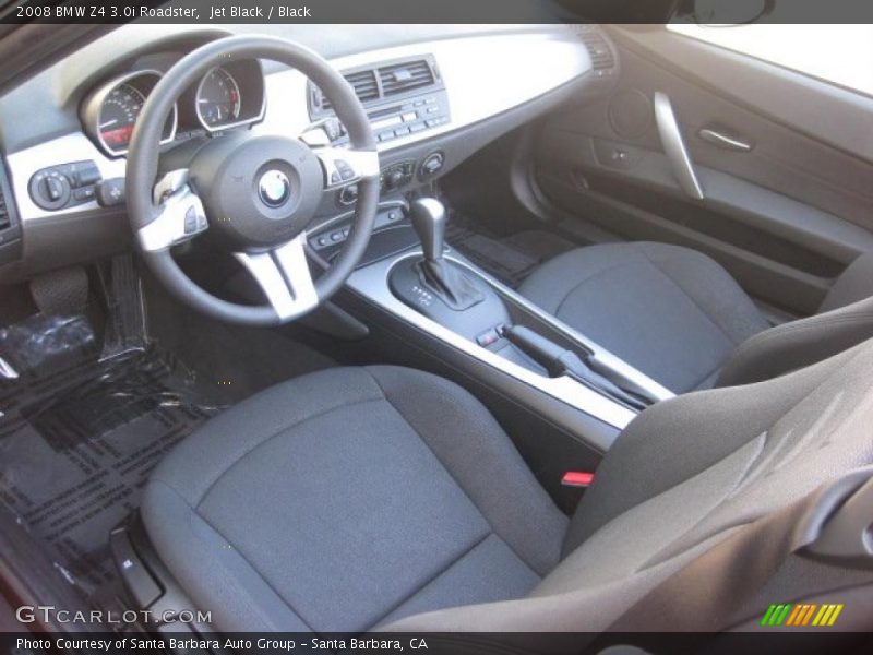  2008 Z4 3.0i Roadster Black Interior