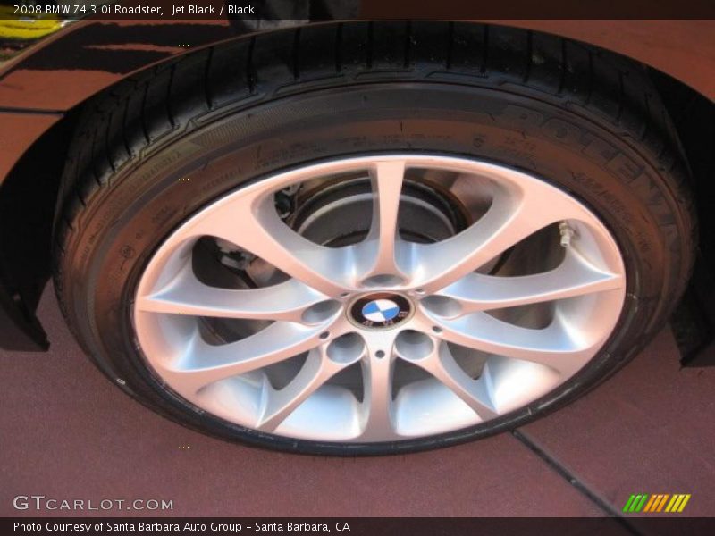 Jet Black / Black 2008 BMW Z4 3.0i Roadster