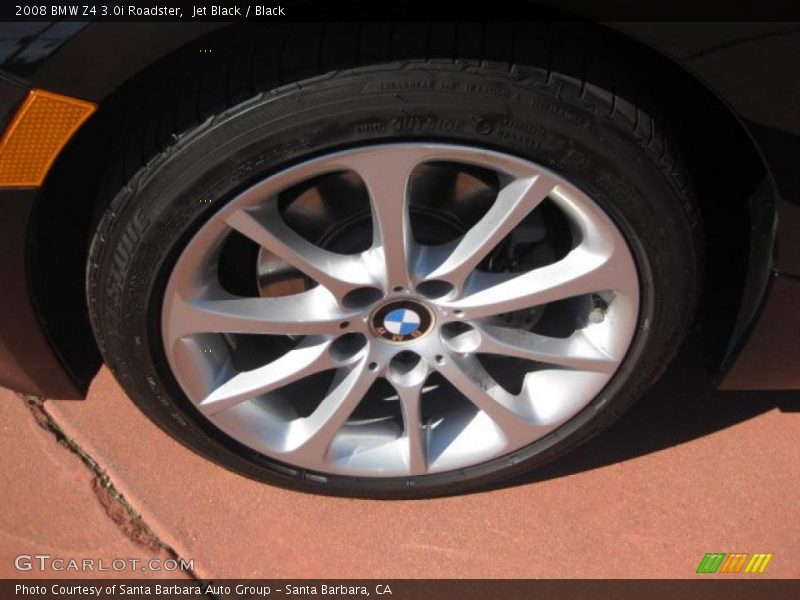 Jet Black / Black 2008 BMW Z4 3.0i Roadster