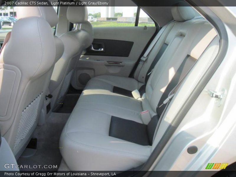 Light Platinum / Light Gray/Ebony 2007 Cadillac CTS Sedan