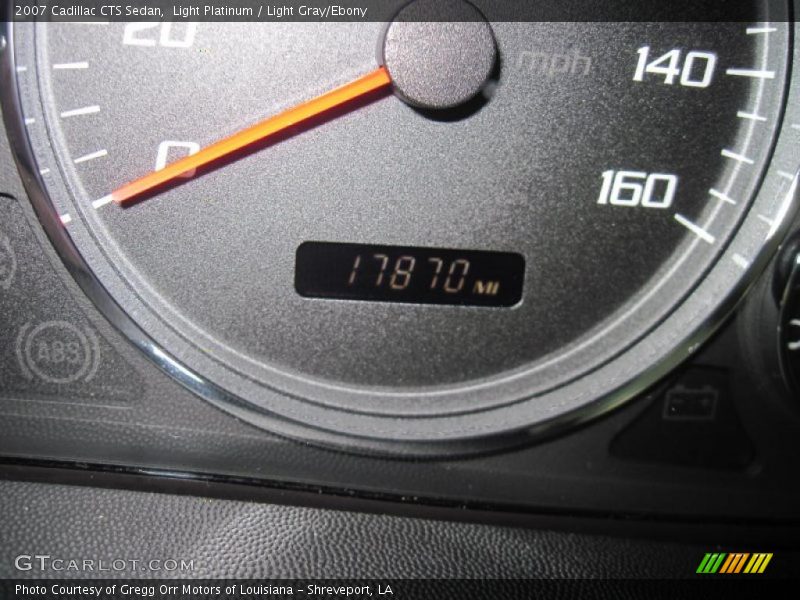 Light Platinum / Light Gray/Ebony 2007 Cadillac CTS Sedan
