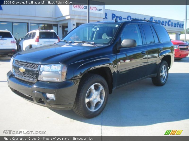 Black / Light Gray 2008 Chevrolet TrailBlazer LT