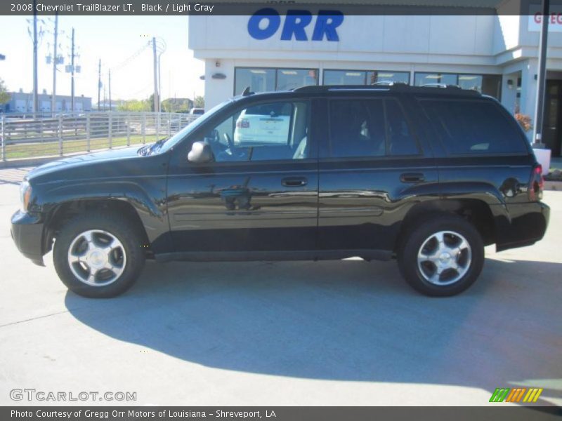 Black / Light Gray 2008 Chevrolet TrailBlazer LT