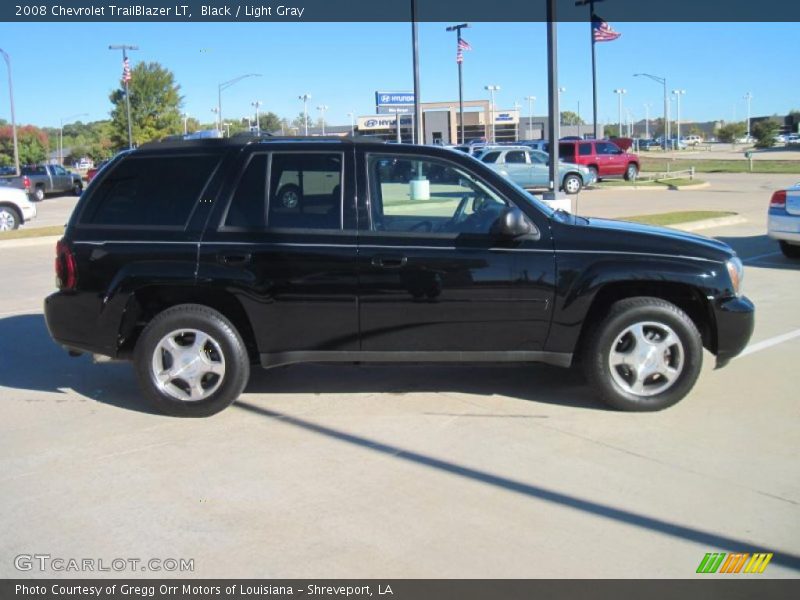 Black / Light Gray 2008 Chevrolet TrailBlazer LT