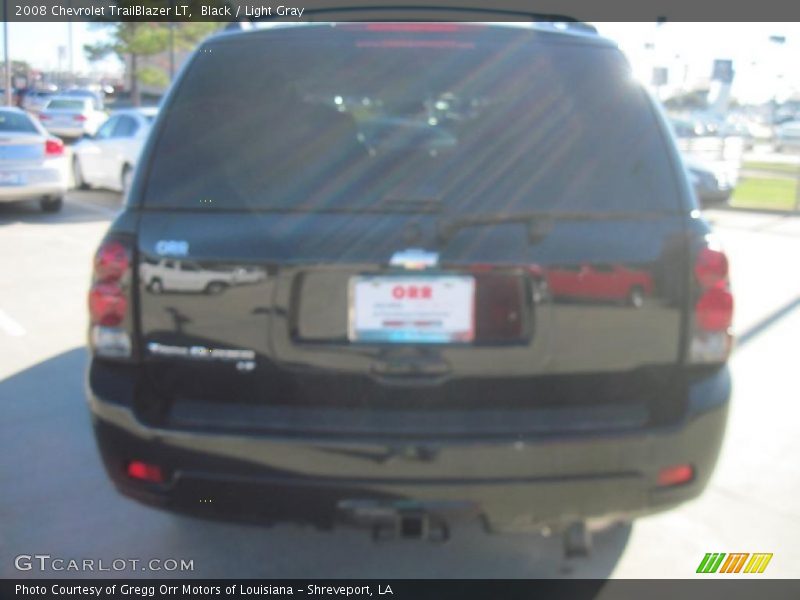 Black / Light Gray 2008 Chevrolet TrailBlazer LT