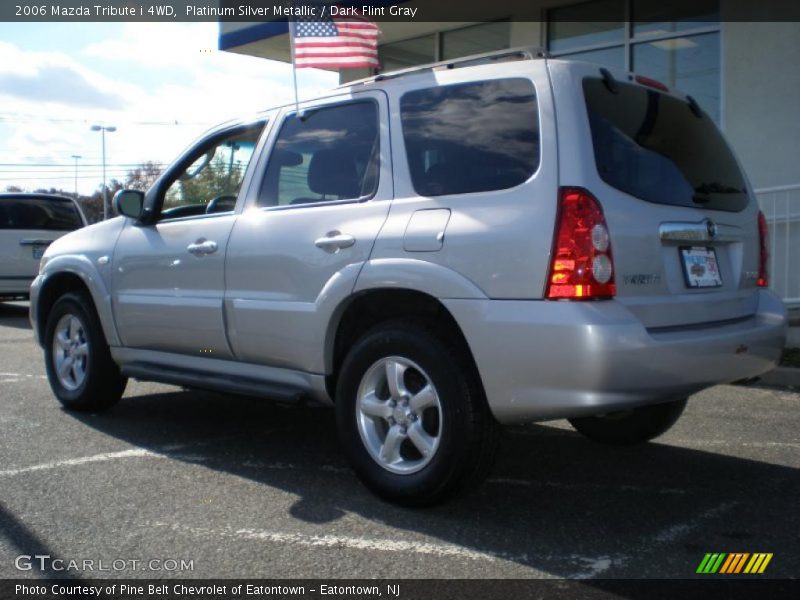 Platinum Silver Metallic / Dark Flint Gray 2006 Mazda Tribute i 4WD