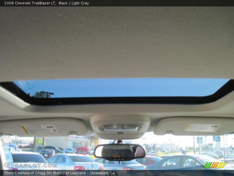 Black / Light Gray 2008 Chevrolet TrailBlazer LT