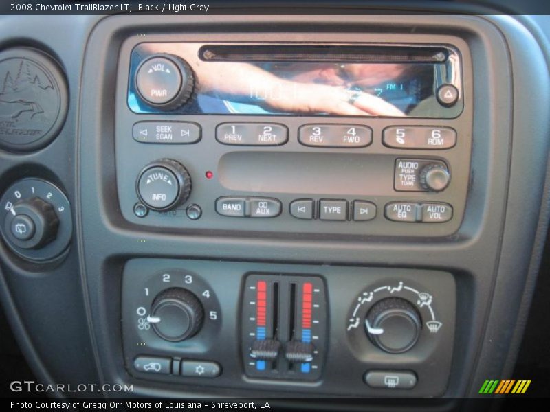Black / Light Gray 2008 Chevrolet TrailBlazer LT