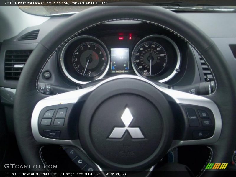  2011 Lancer Evolution GSR Steering Wheel